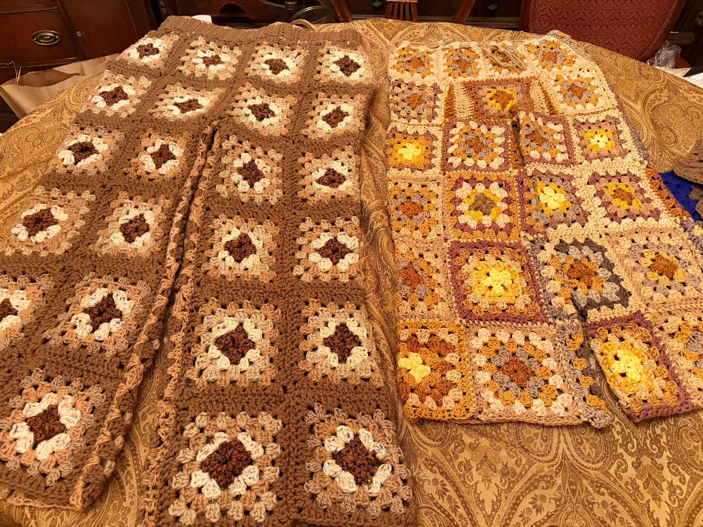 Granny square petite pants