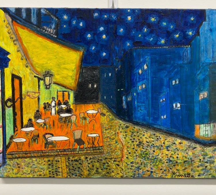 Painting -cafe