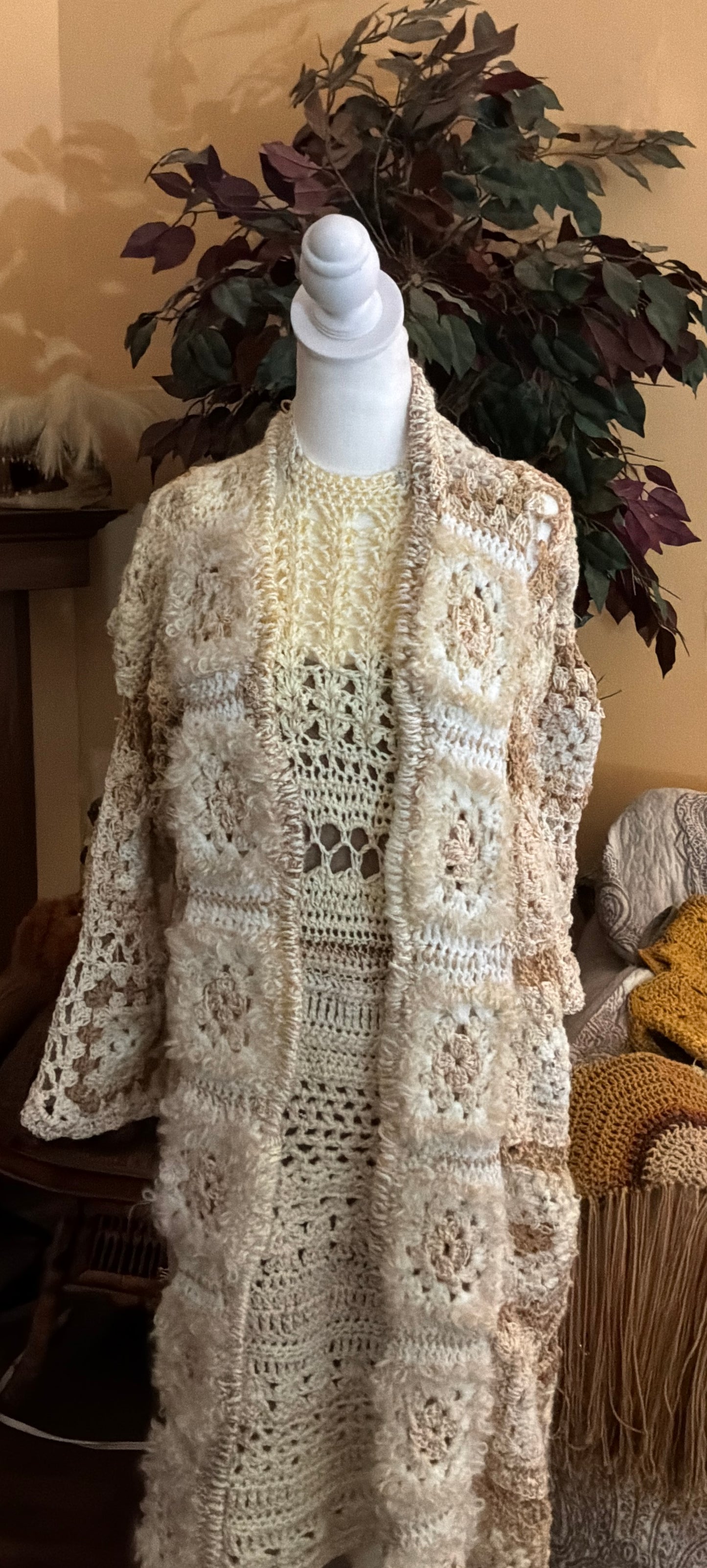 Crochet Halter Dress