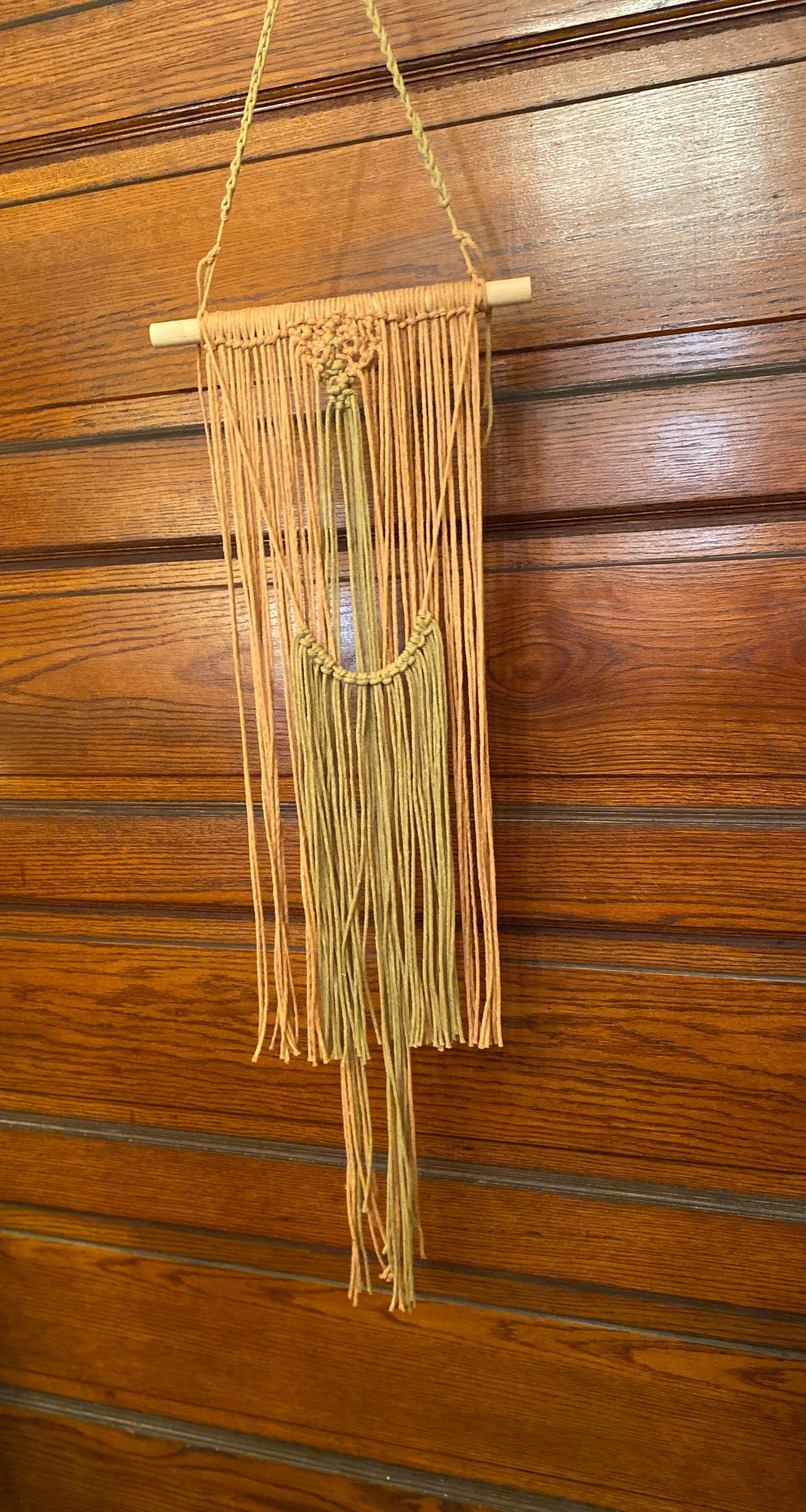 MACRAME - BROWN AND GREEN