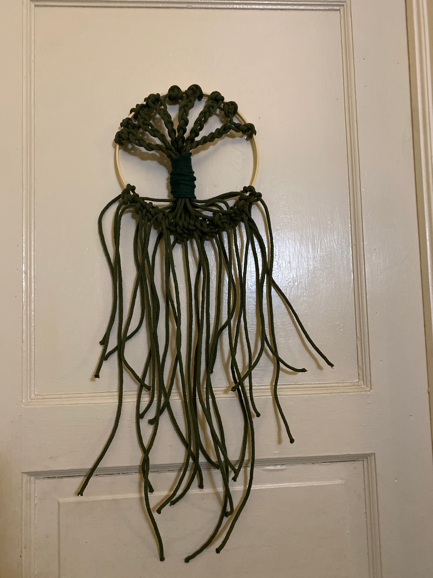 MACRAME - GREEN TREE OF LIFE