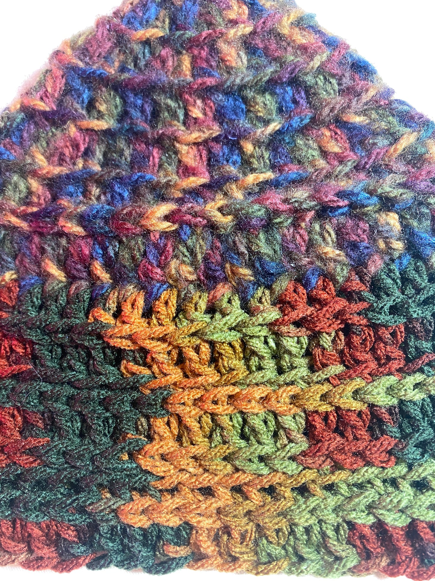 Red Black & Green Beanie - Child