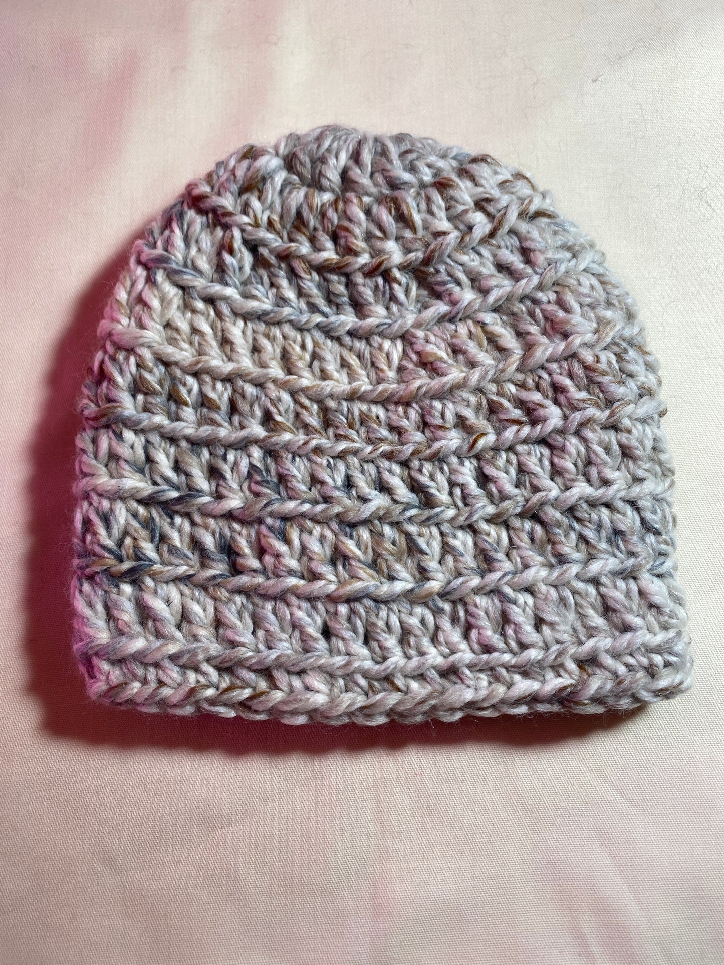 Hand Made Crochet Hat - off white - Small and Child