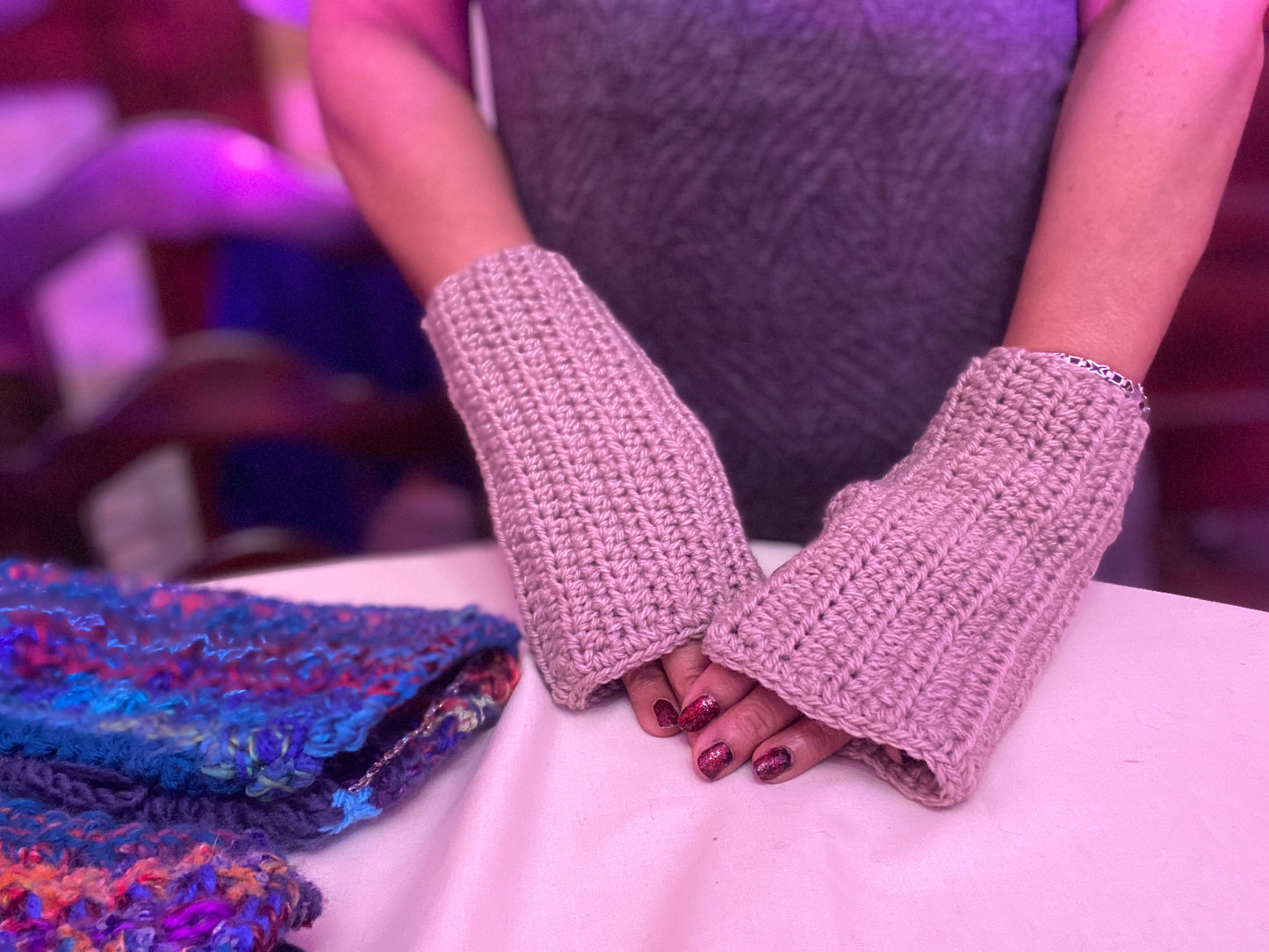 Fingerless gloves
