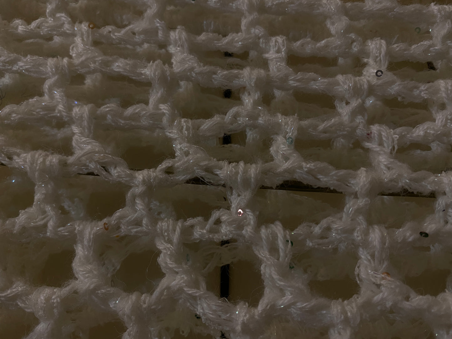 A Bolero - Crop Top - Sleeve - White with sparkles