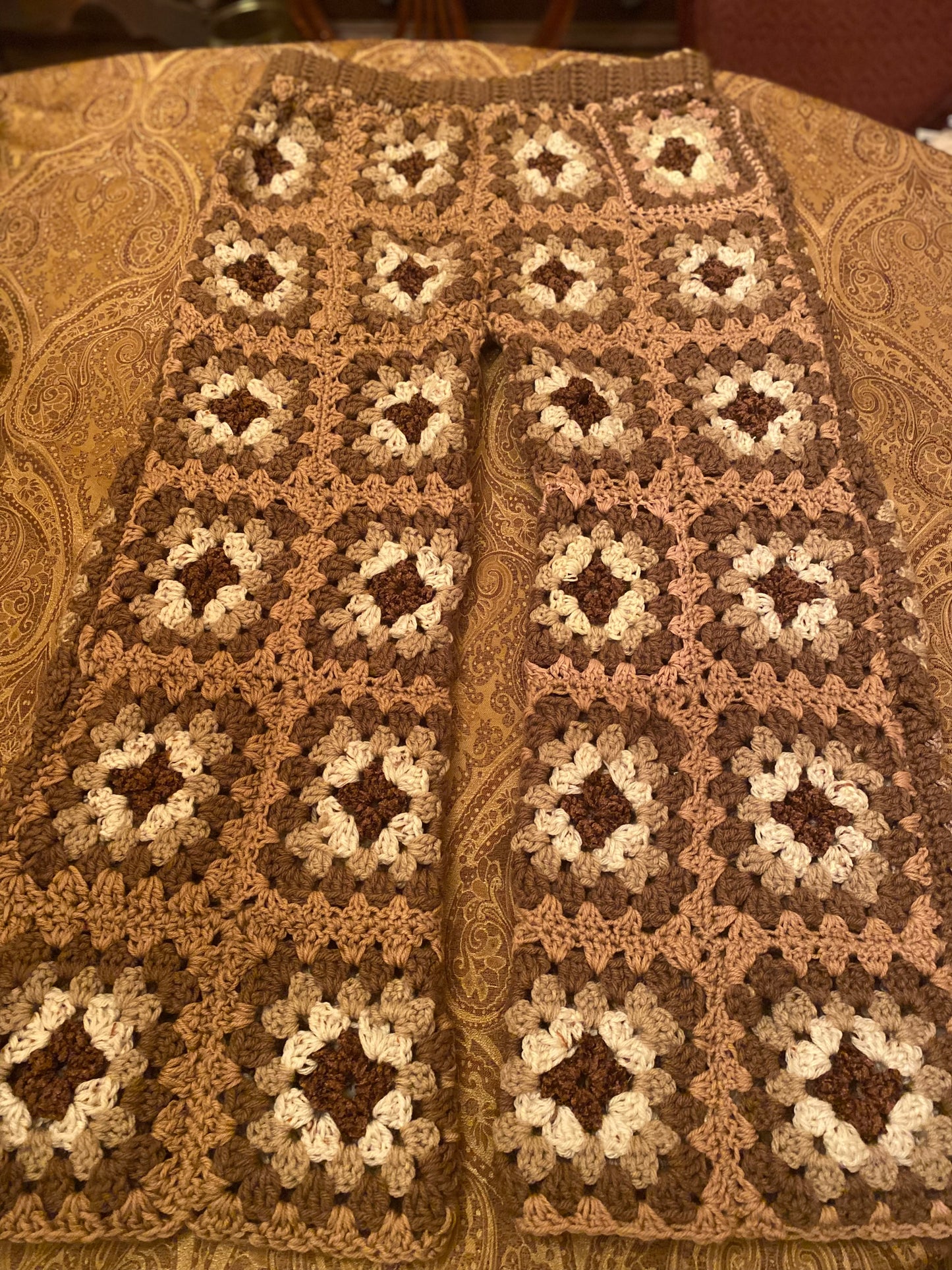 Fall granny square pants