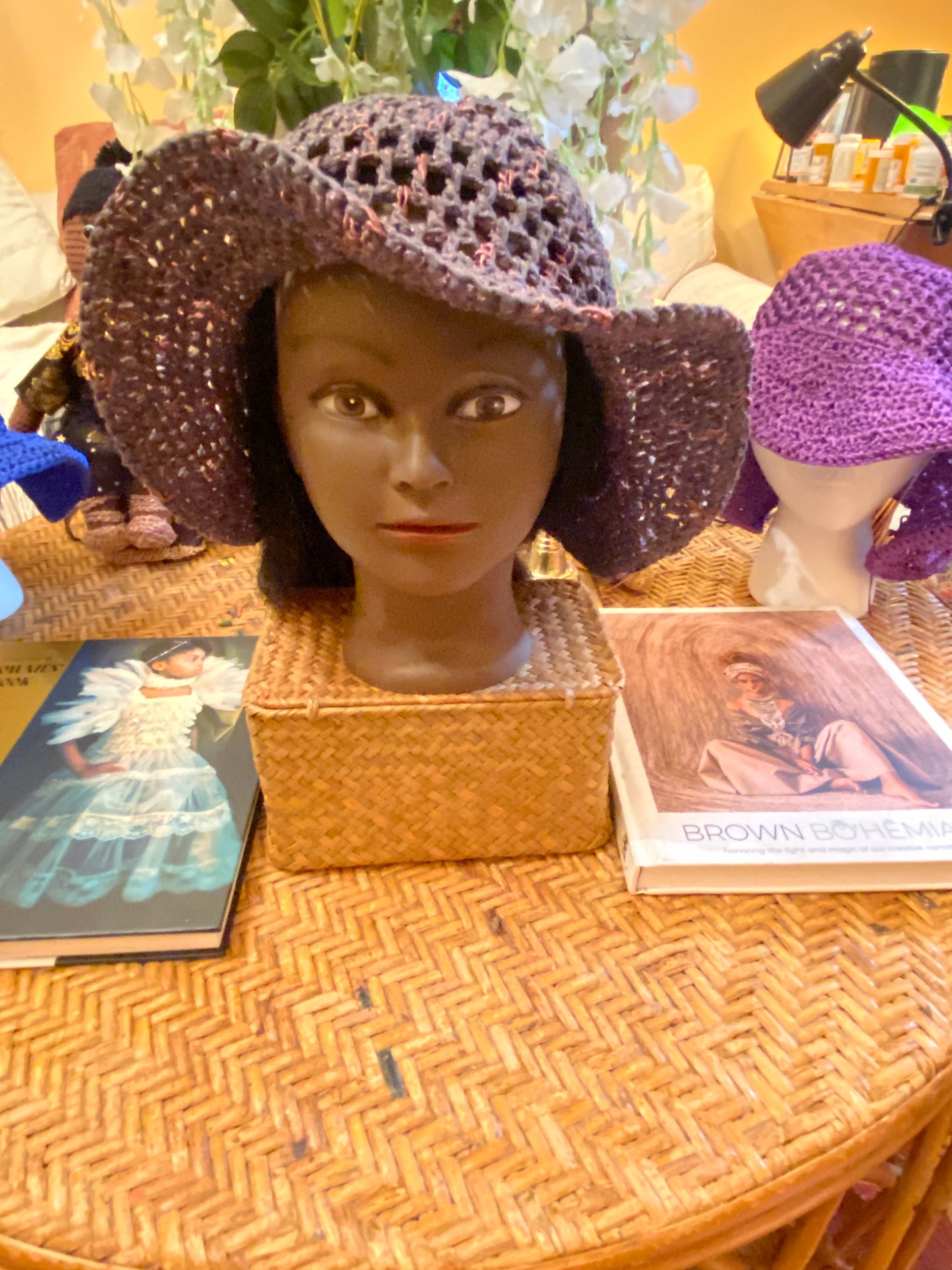 Bucket - Green and Copper Color Bucket Hat