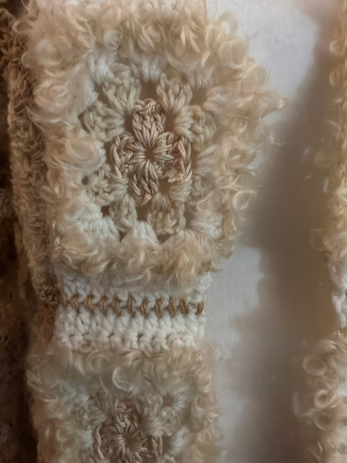 Full Length Off White Haute couture Sweater