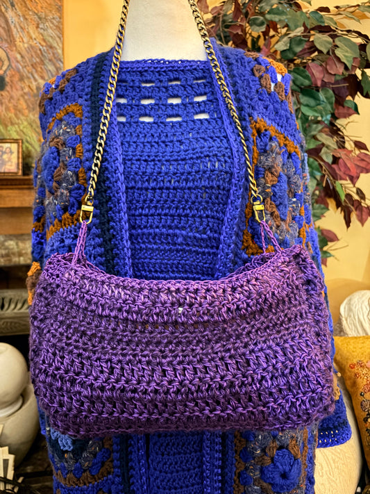 Crochet Purse with chain