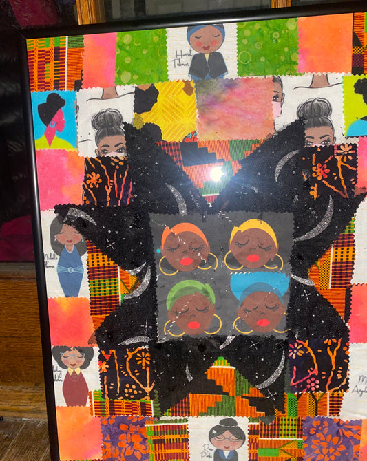 Fabric Wall Hanging - Black Girl Magic