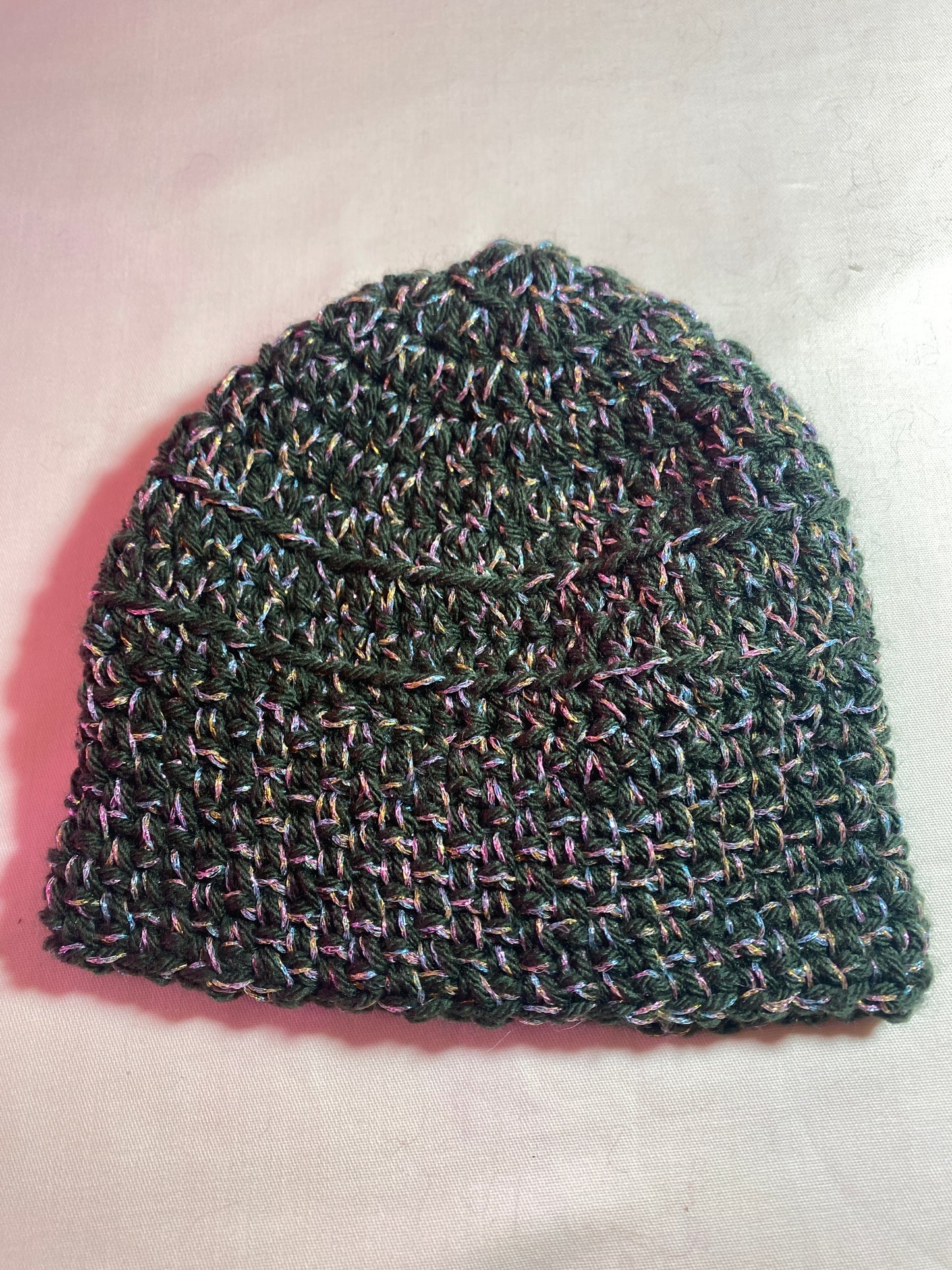 Black & Sparkle Beanie - Small